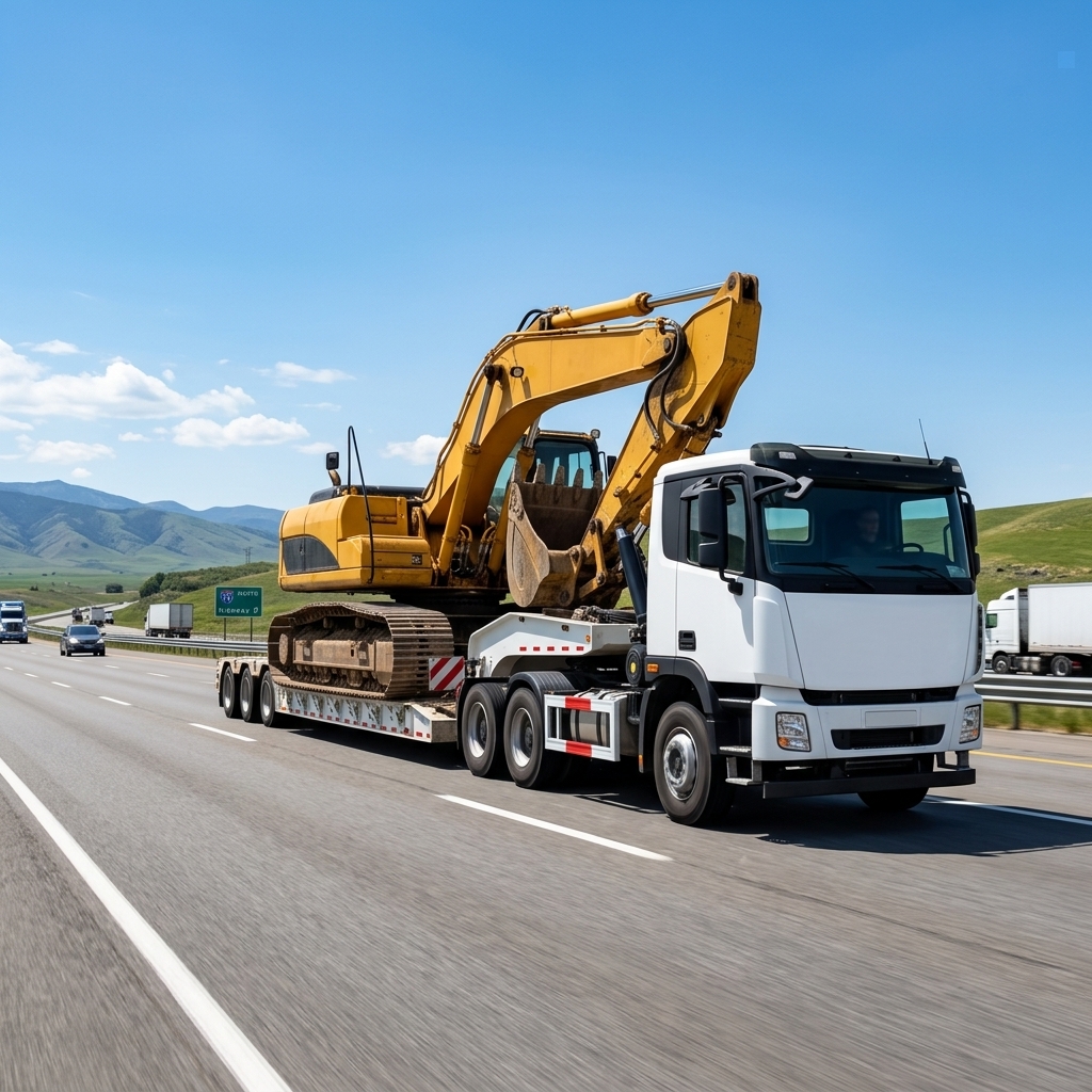 Modern Heavy Equipment Fleet